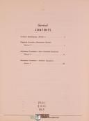 Kearney & Trecker-Kearney & Trecker Model II, G-E Tube Control TGM-61 Milling Maintenance Manual-Model II-TGM-61-02